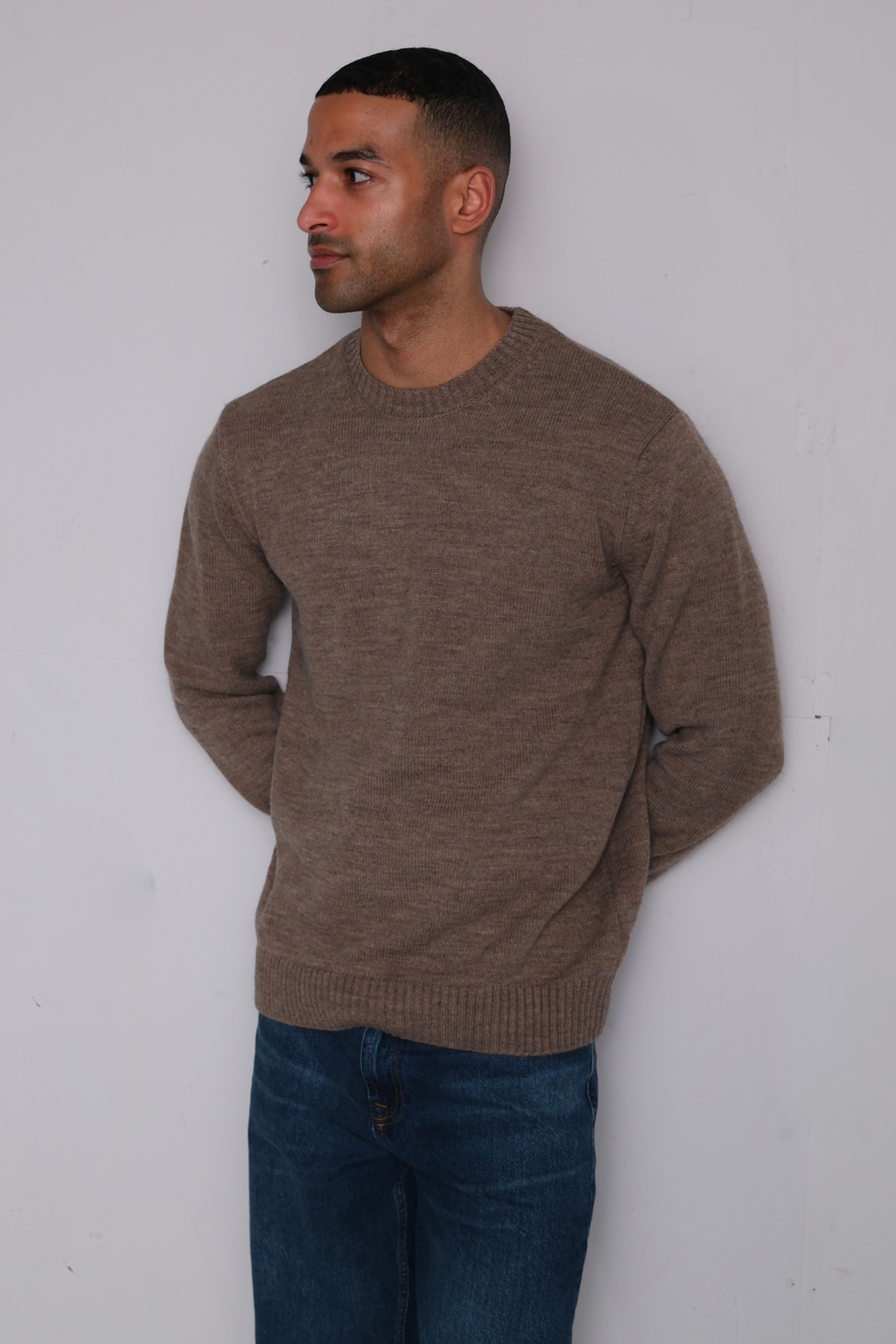 Easton Knit - ruskea