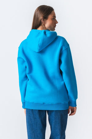 Stella Oversized Huppari - sininen