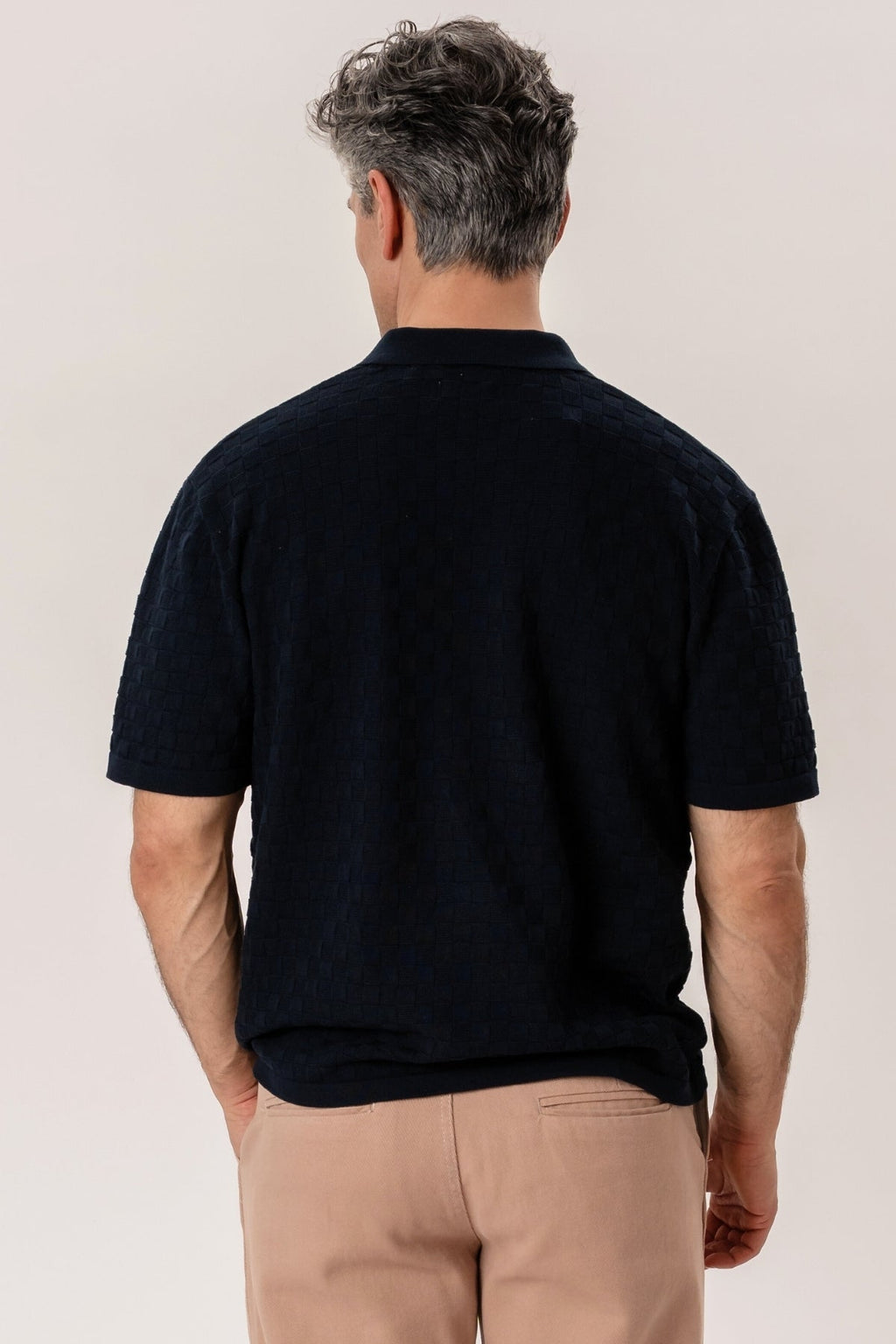 Darin Knit Polo - laivasto