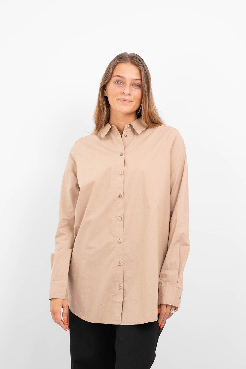 Jiva pitkähihainen - hopea mink