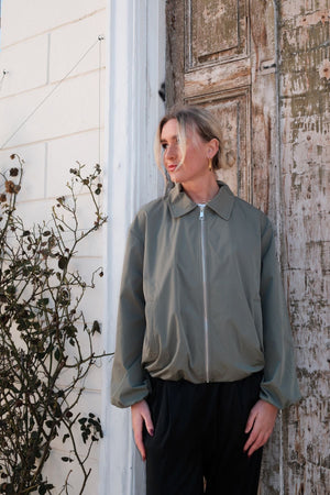 Ines lyhyt takki - Khaki