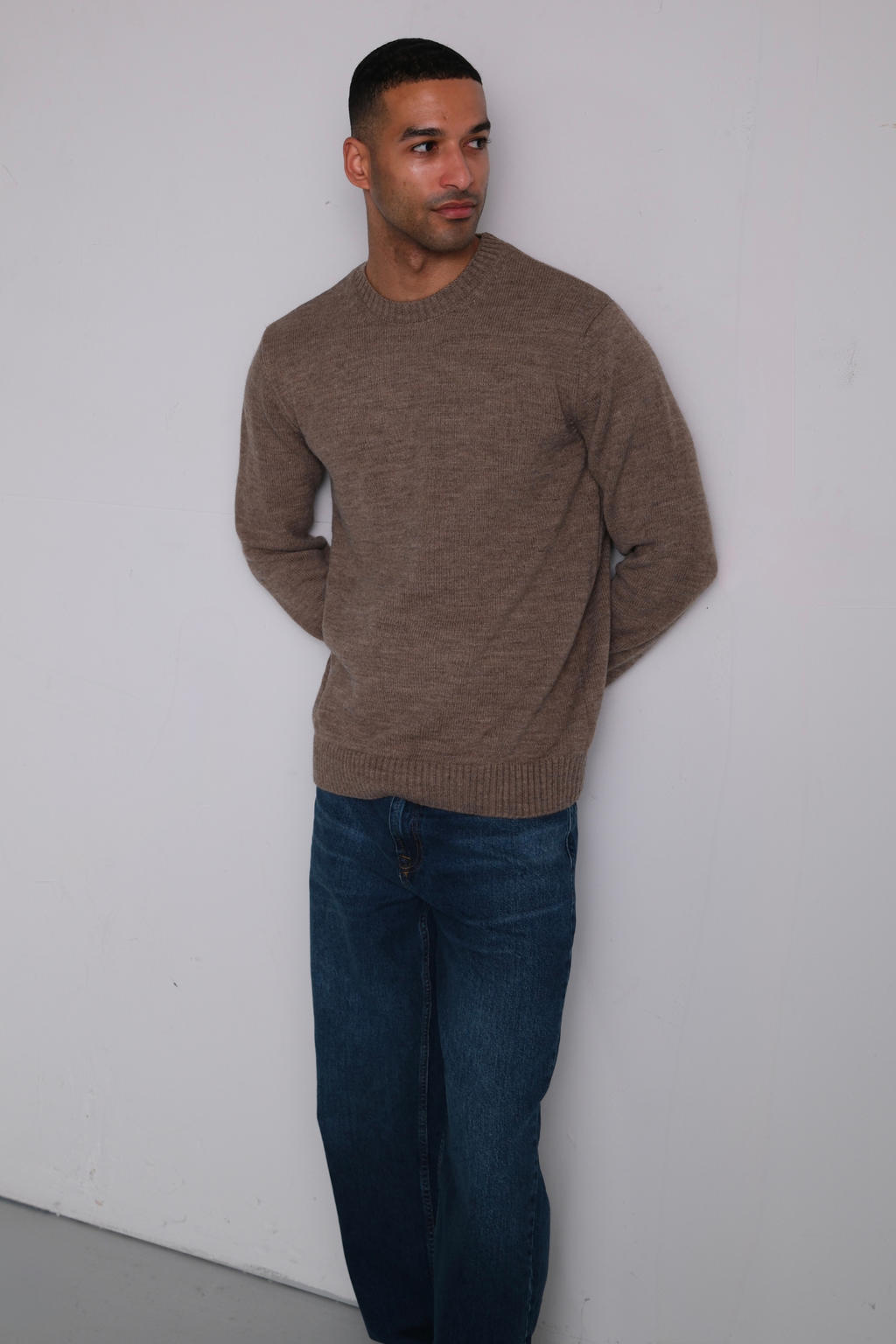 Easton Knit - ruskea