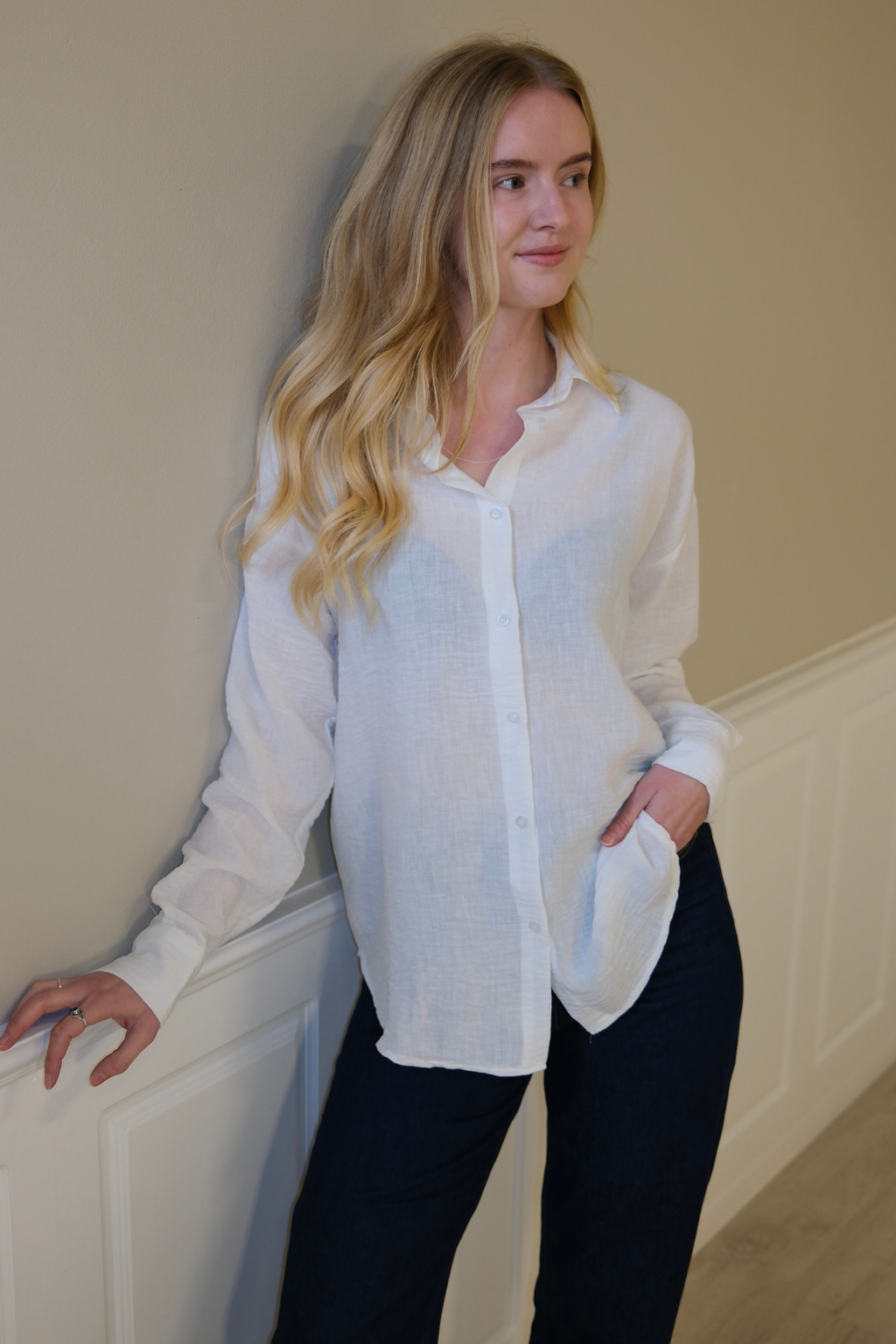 Lilly -paita - valkoinen