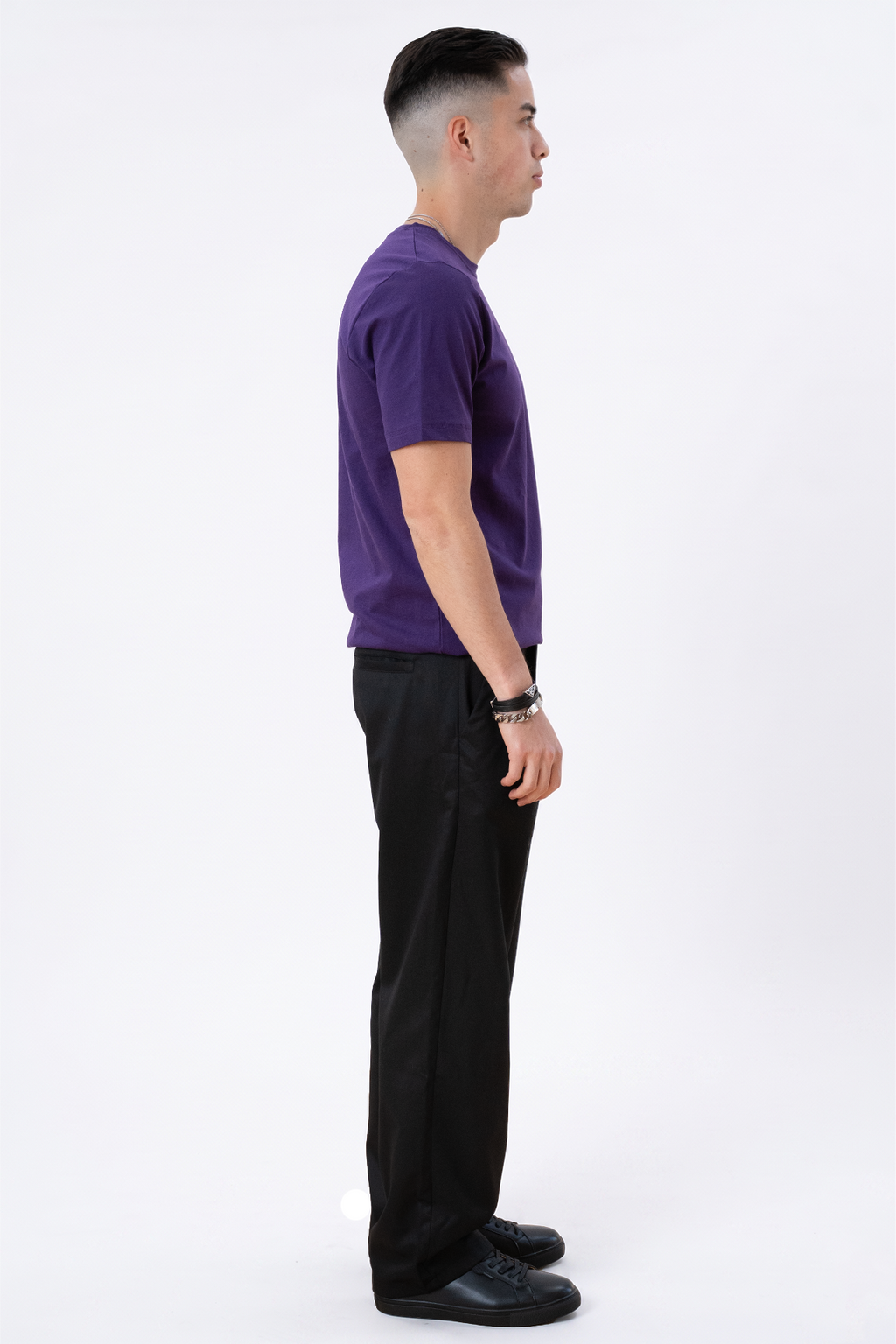 Basic T -paita - violetti