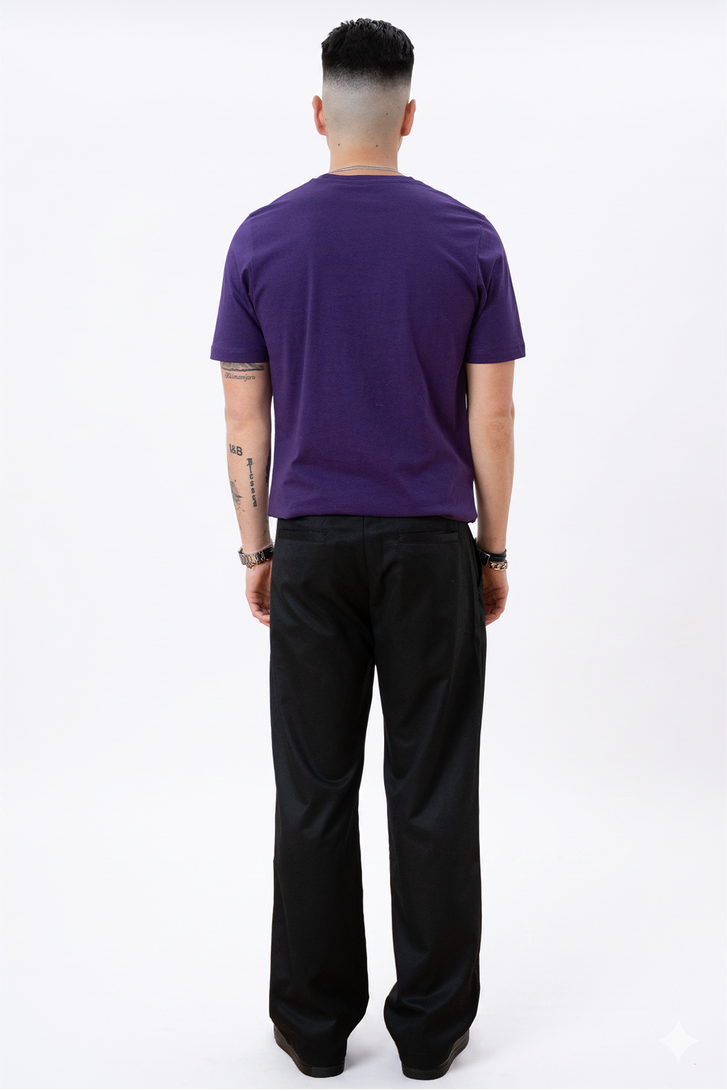 Basic T -paita - violetti