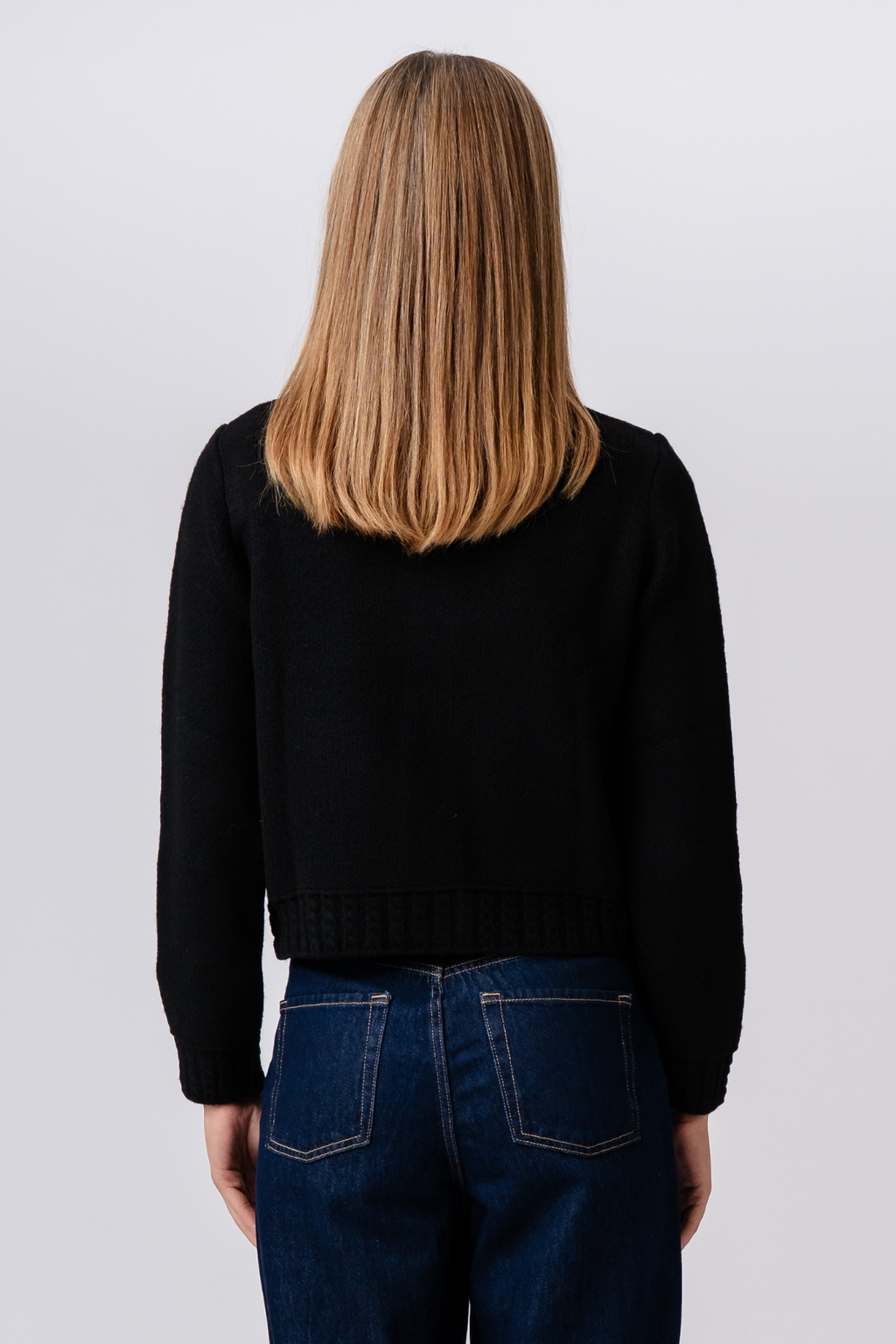 Emilie Knit -neuletakki - musta