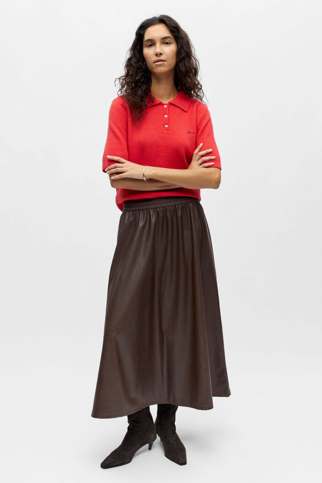 Debbie Knit Polo - Joulutähti