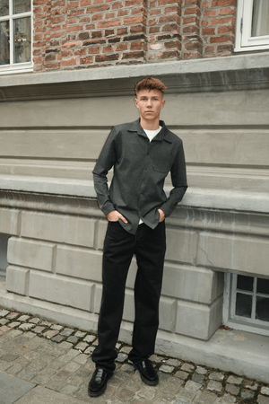 Baggy Jeans - musta denim