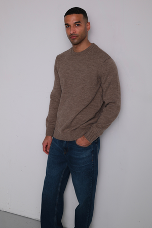 Easton Knit - ruskea