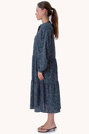 Sara pitkähihainen mekko - vihreä