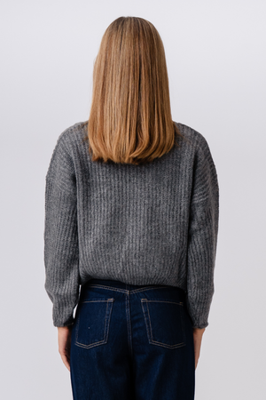 Gabriela Knit - Harmaa