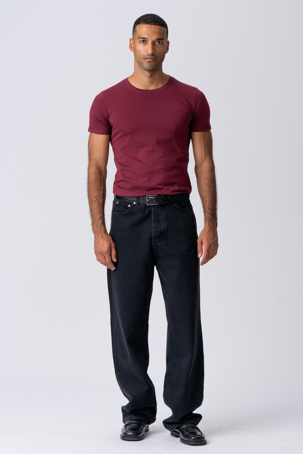 Lihas -t -paita - viininpunainen