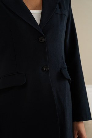 Claire Oversized Blazer - musta