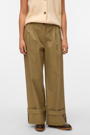Kora leveä taita Pants - merenneito