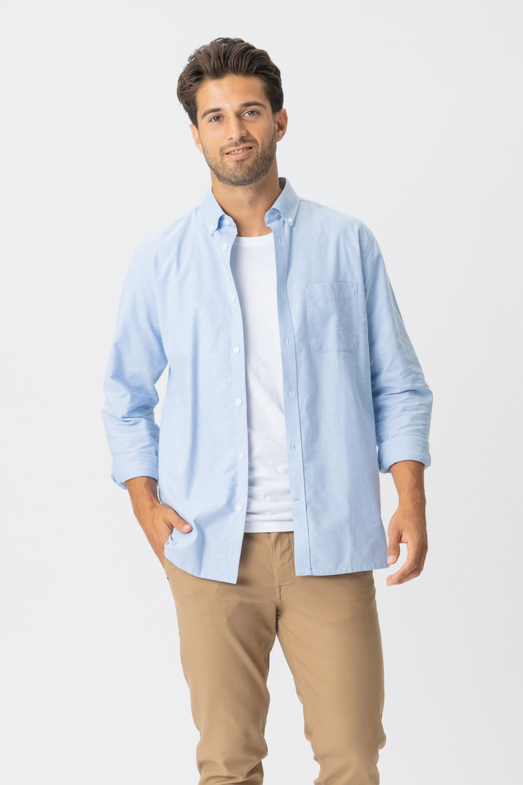 The Original Performance Oxford -paita ™ tali - Cashmere Blue (FS)