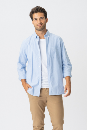The Original Performance Oxford -paita ™ tali - Cashmere Blue (FS)