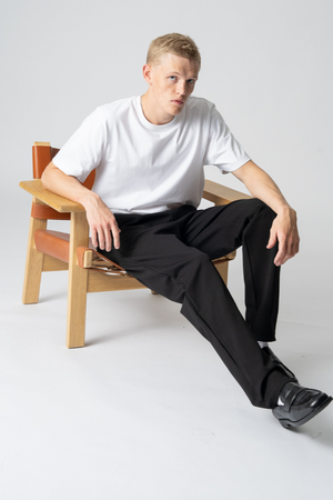 Performance Pants Wide - Musta