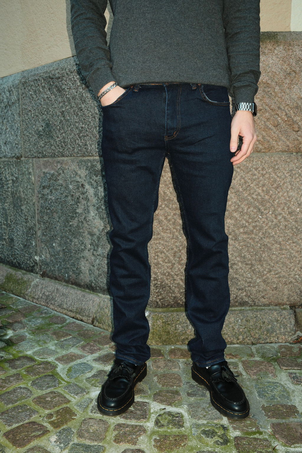 The Original Performance Farkut (Regular) Premium - Tummansininen denim