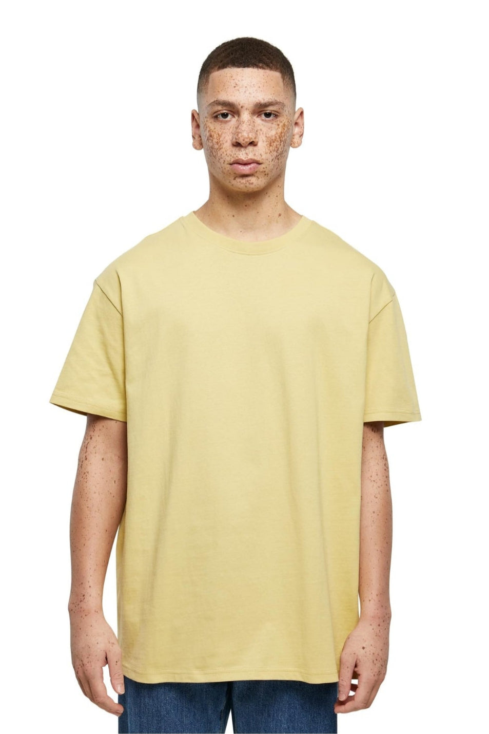 Raskas Oversized T -paita - Palemoss