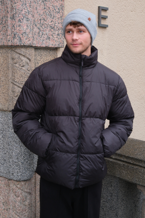 Charlie Beanie - tummanharmaa