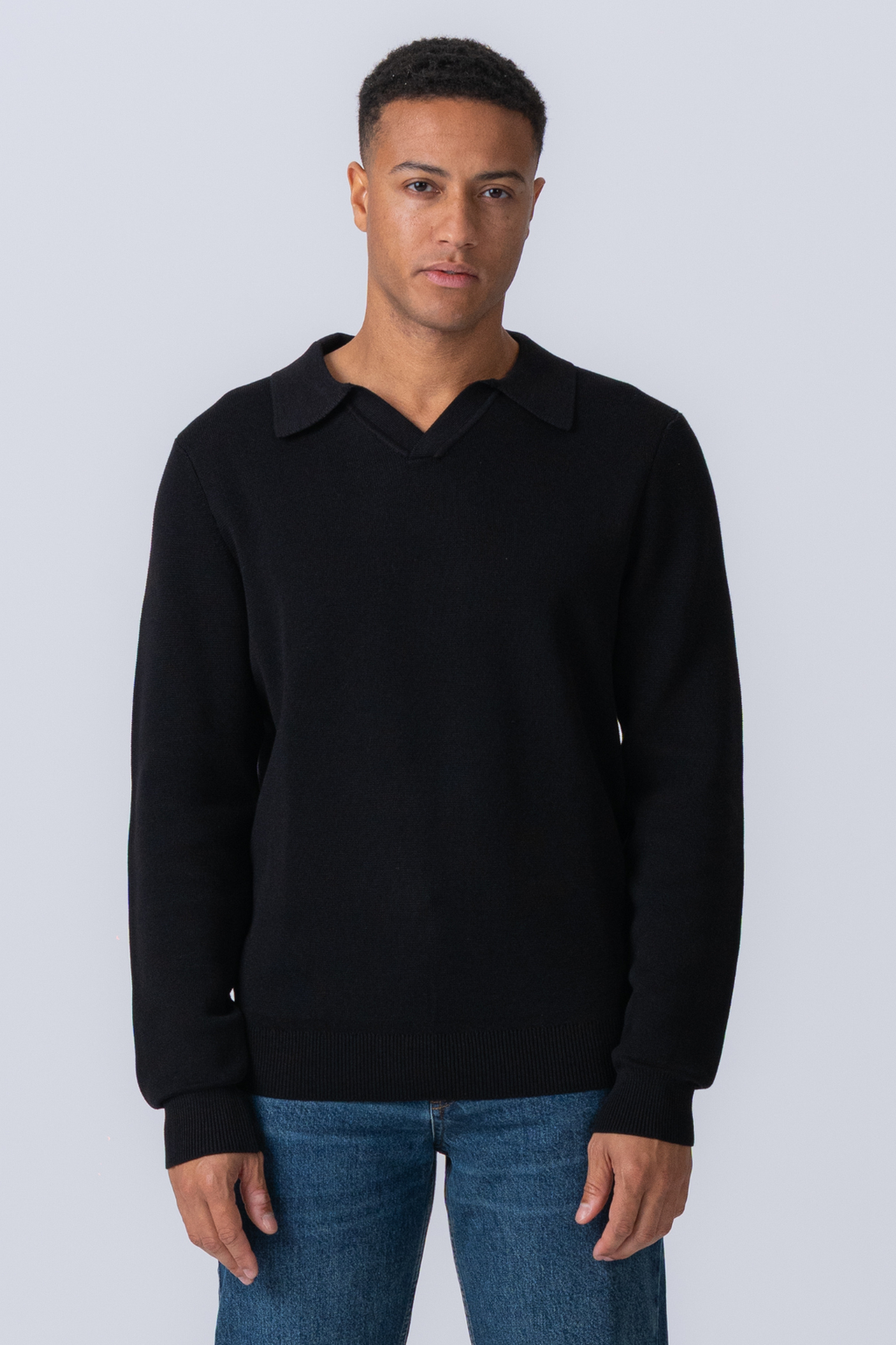 Samuel Polo Knit - Musta