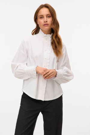 Fanni Ruffel Top - Lumikki