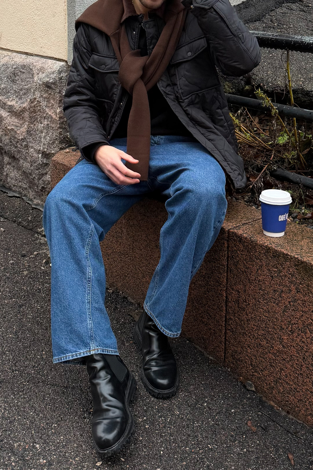 Rentolliset farkut - tummansininen farkku