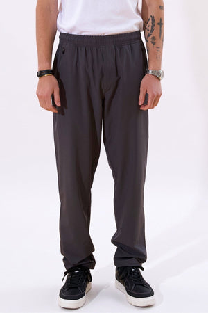 Seurata Pants - Tummanharmaa