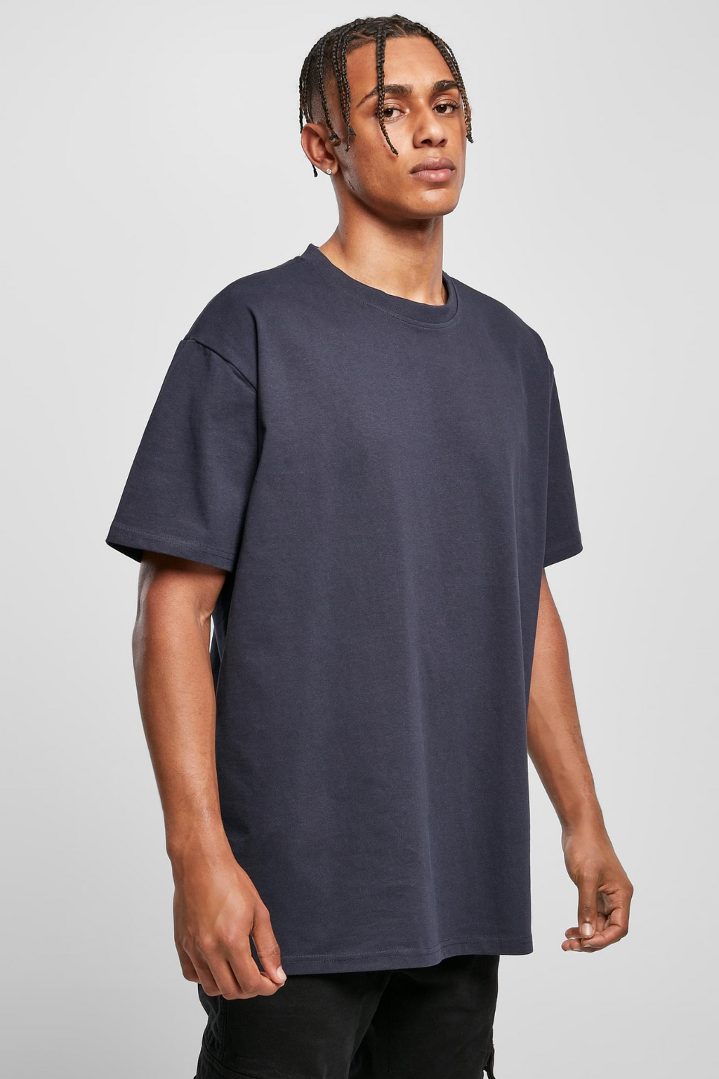 Raskas Oversized T -paita - laivasto