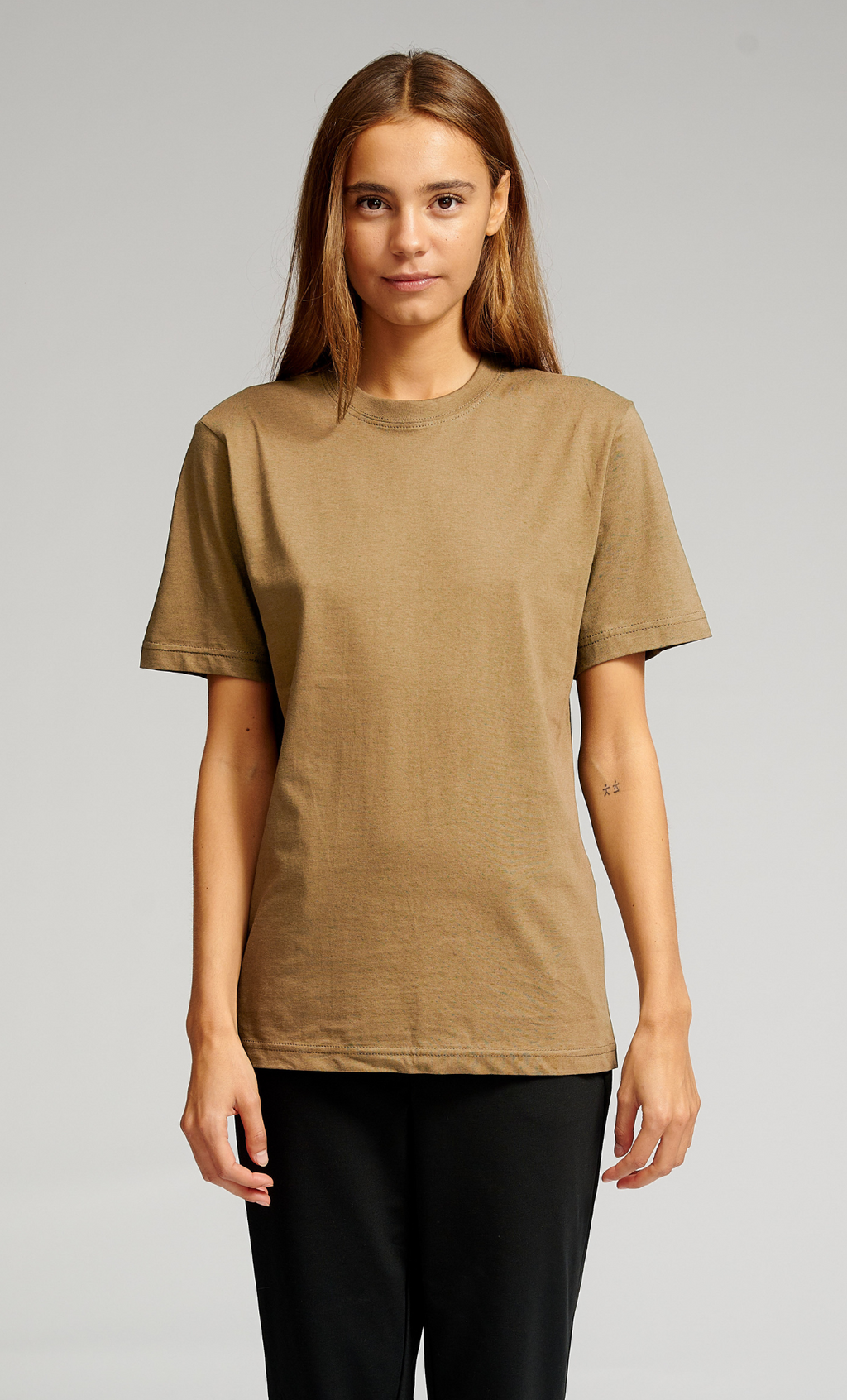 Ylisuuret t -paita - khaki