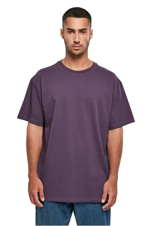 Raskas Oversized T -paita - violetti yö