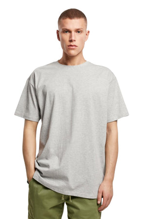 Raskas Oversized T -paita - harmaa