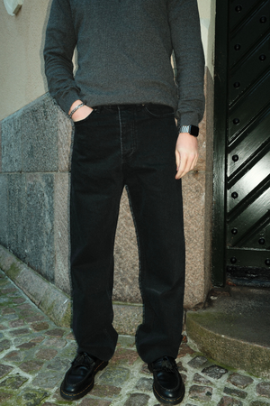 Baggy Jeans - savustettu