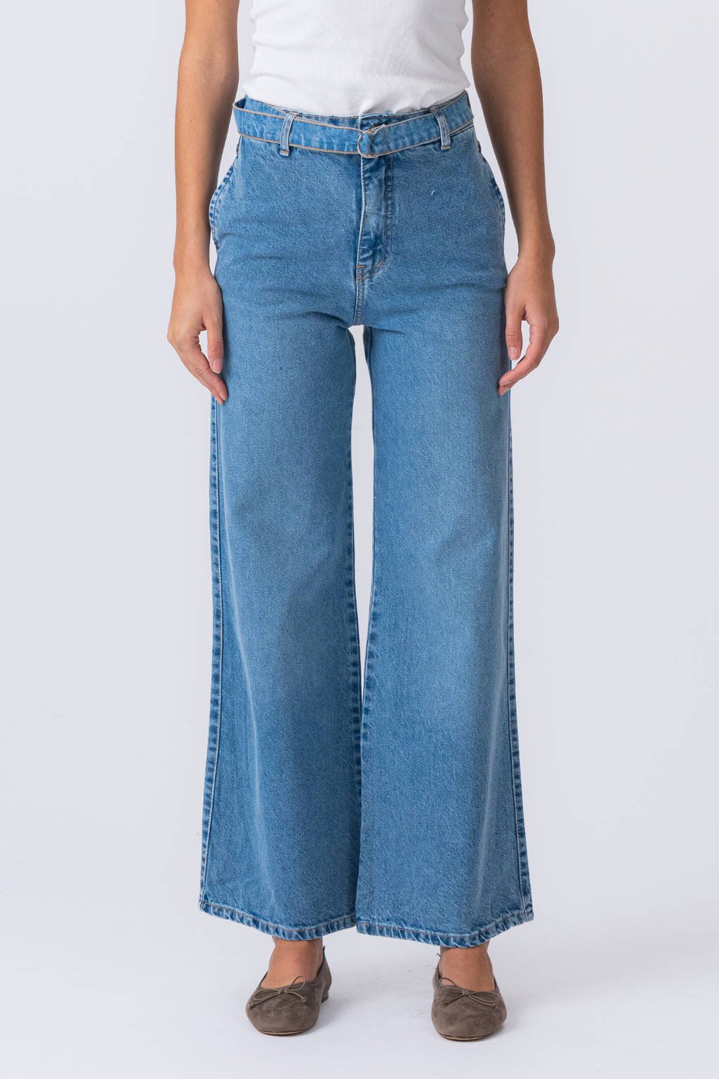 Amalia farkut - vaaleansininen