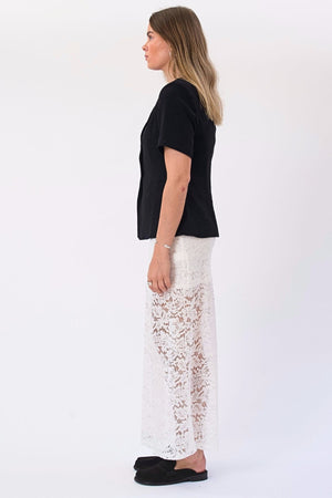 Amara Lace Maxi -hame - valkoinen