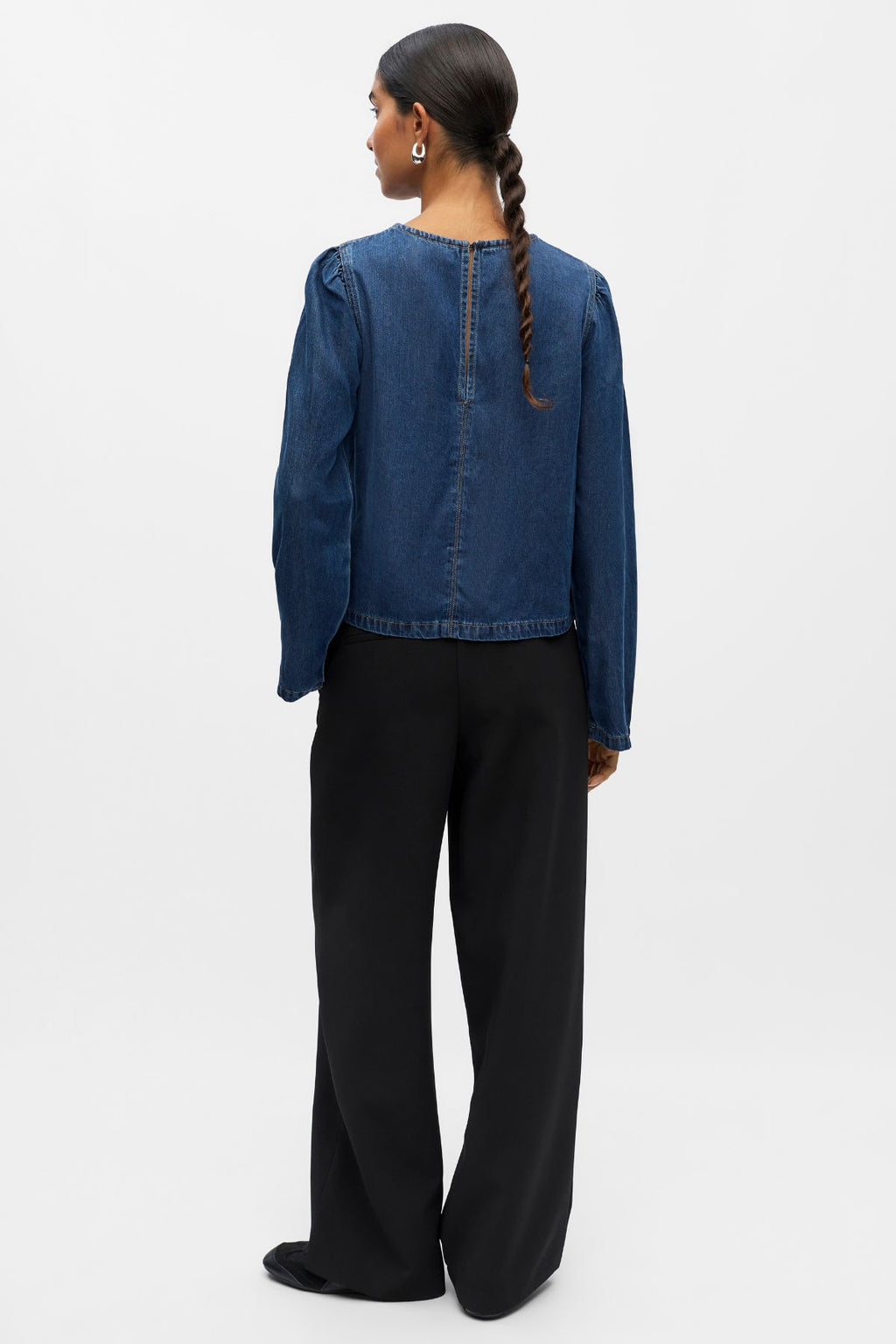 Kehyksen yläosa - tummansininen farkku