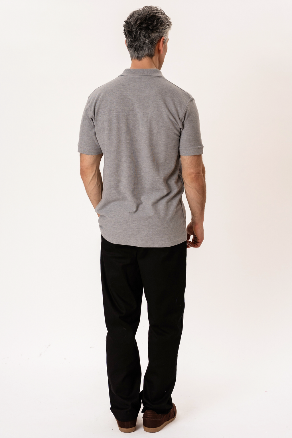 Basic Polo - harmaa