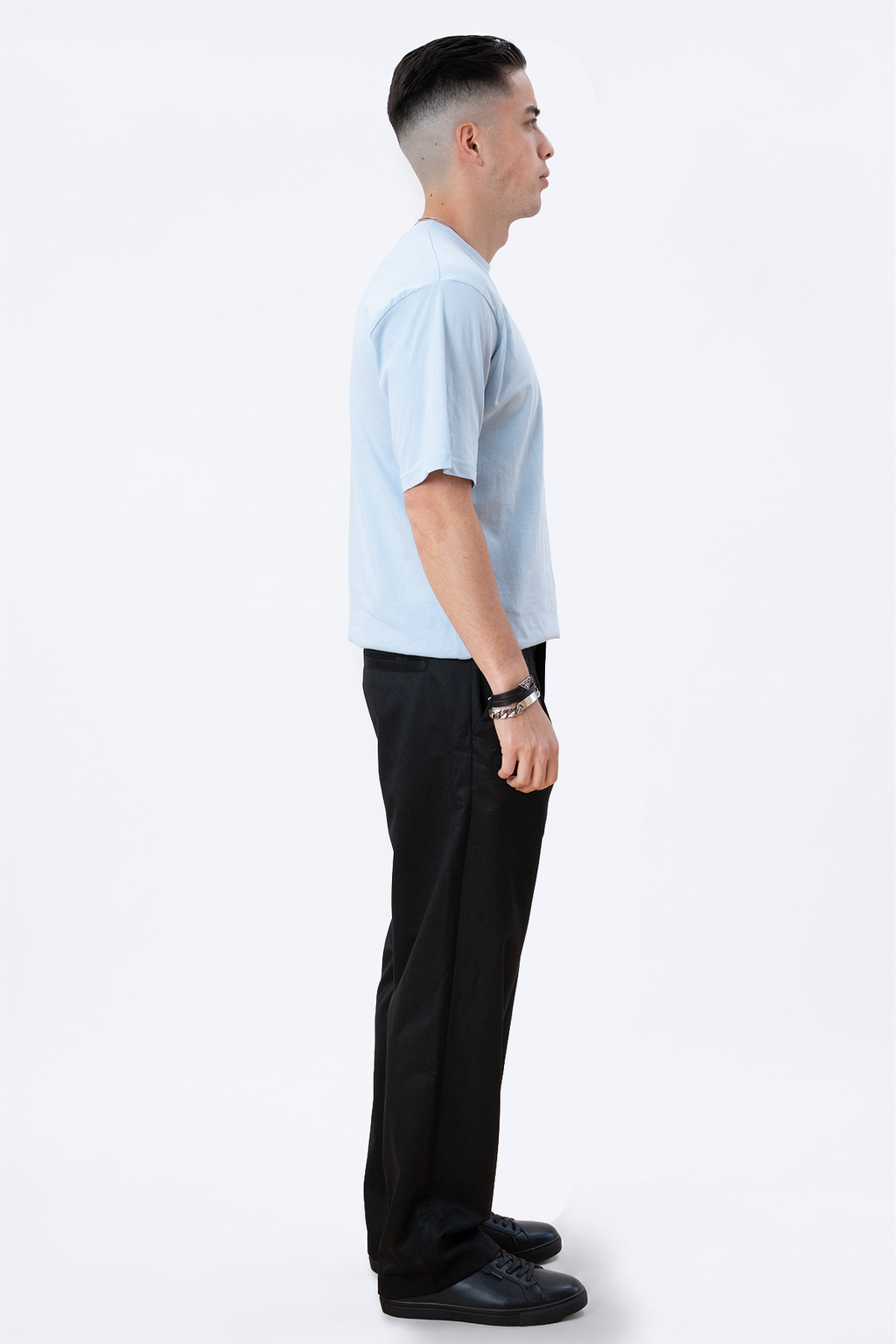 Raskas Oversized T -paita - jauhemainen