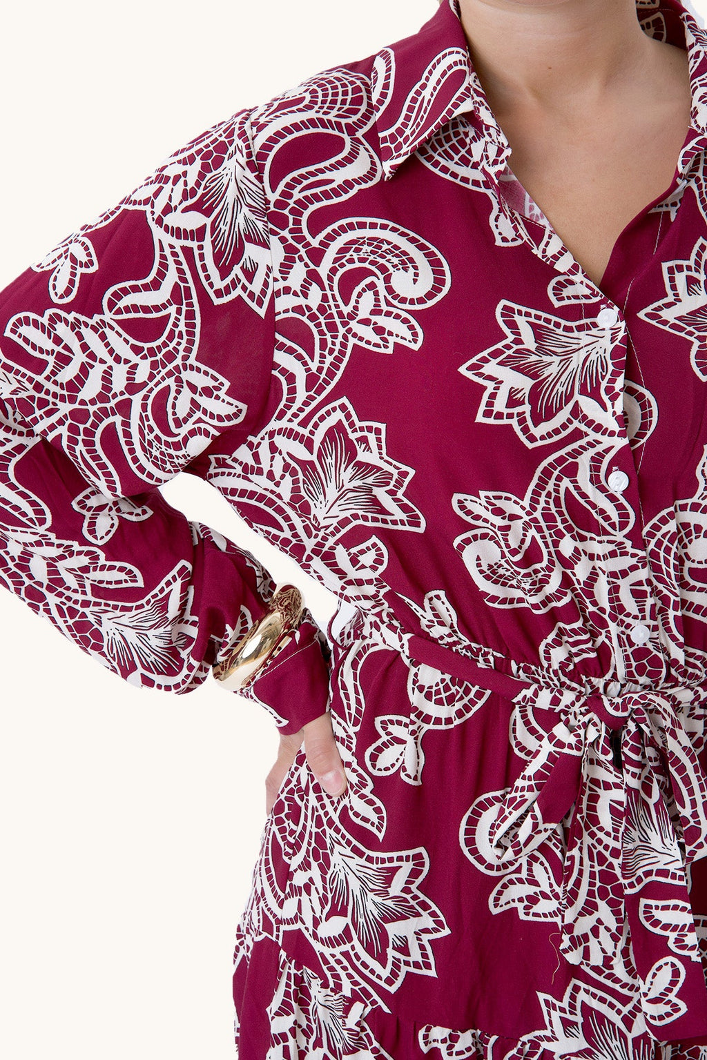 Lola-mekko - Burgundy