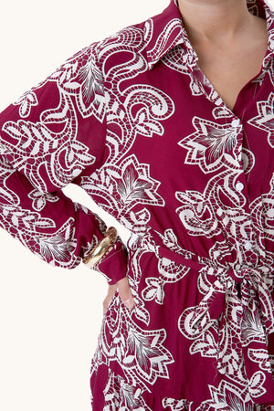 Lola-mekko - Burgundy