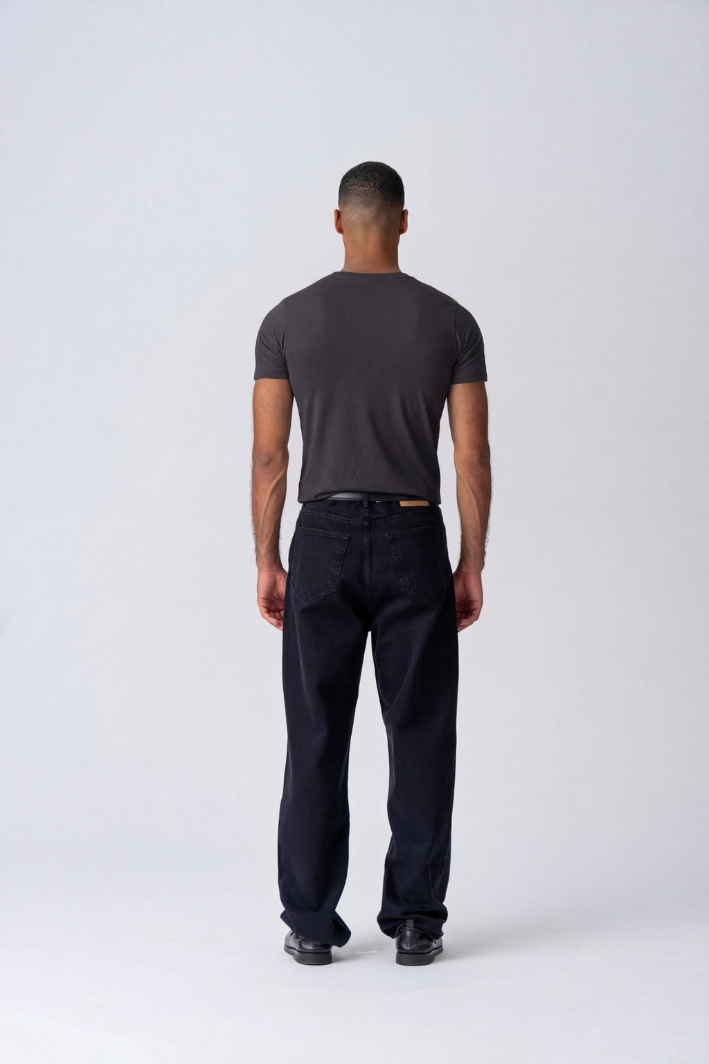 Muscle T-paita - Tummanharmaa