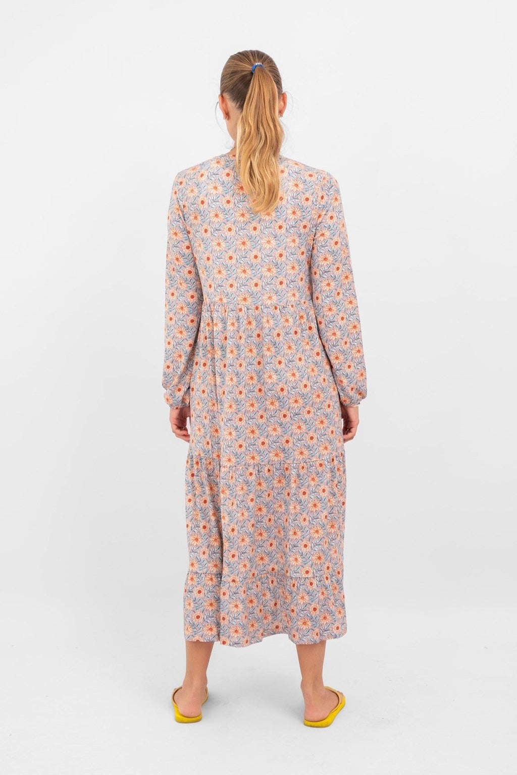 Julia Kukka mekko - sininen