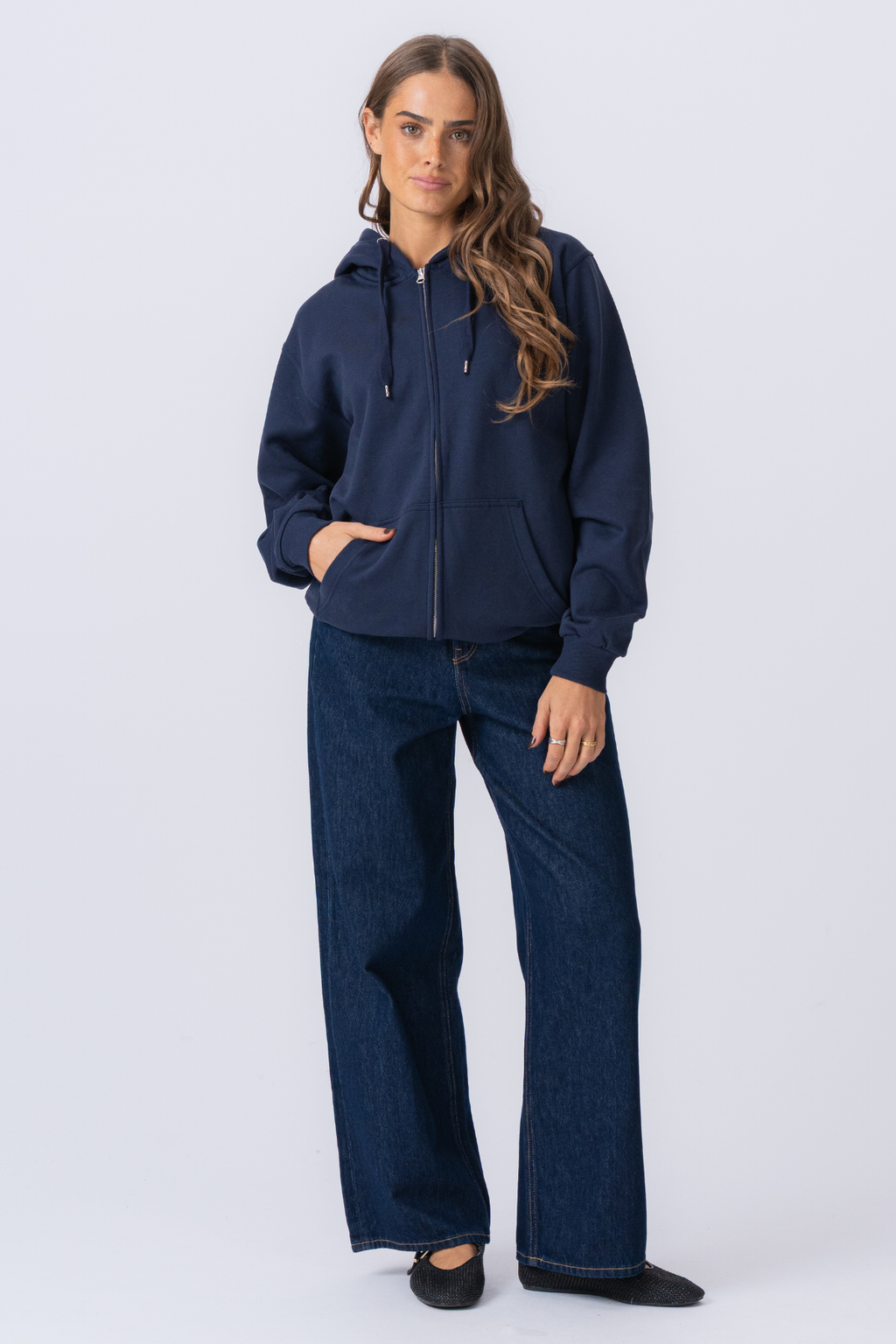 Basic Zip -huppari - laivasto