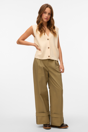 Kora leveä taita Pants - merenneito