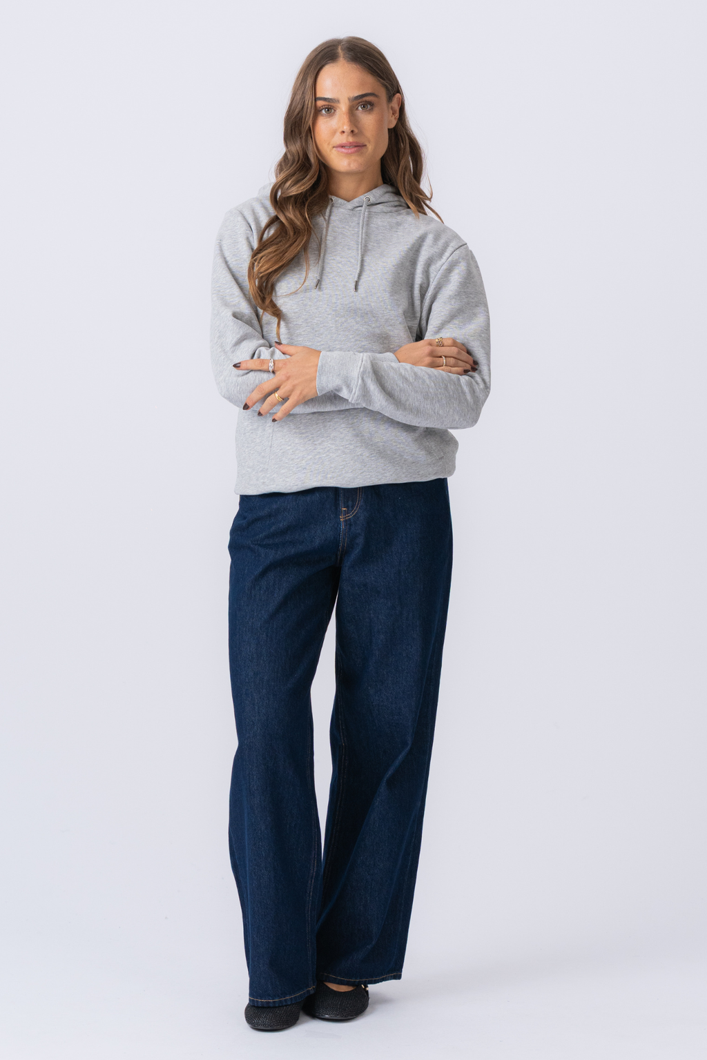 Pööi -huppari - Ash Grey