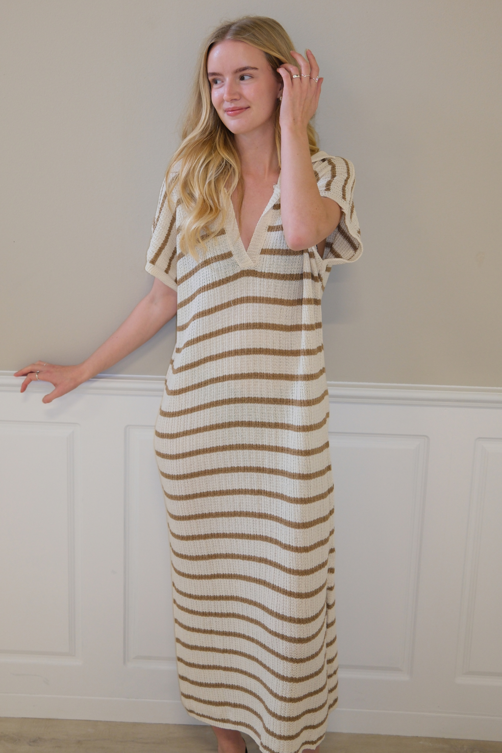 Victoria -mekko - valkoinen/beige