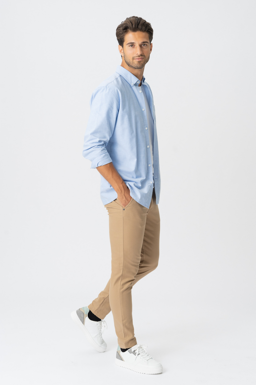 The Original Performance Oxford -paita ™ tal - kashmir sininen