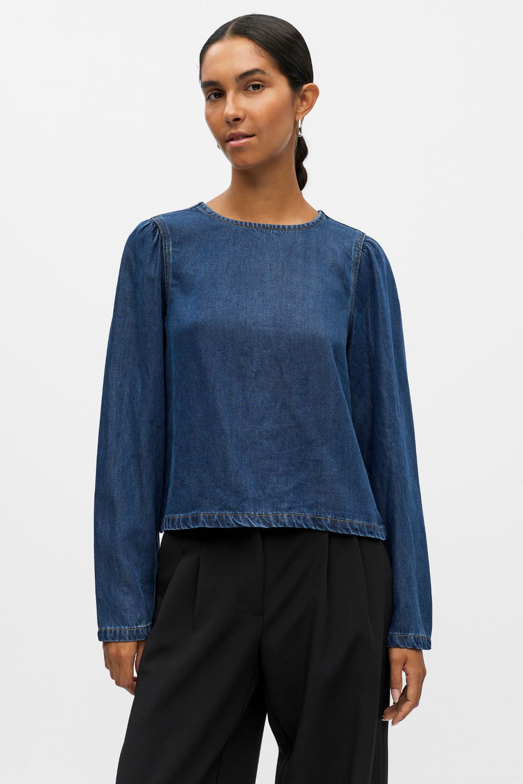 Kehyksen yläosa - tummansininen farkku