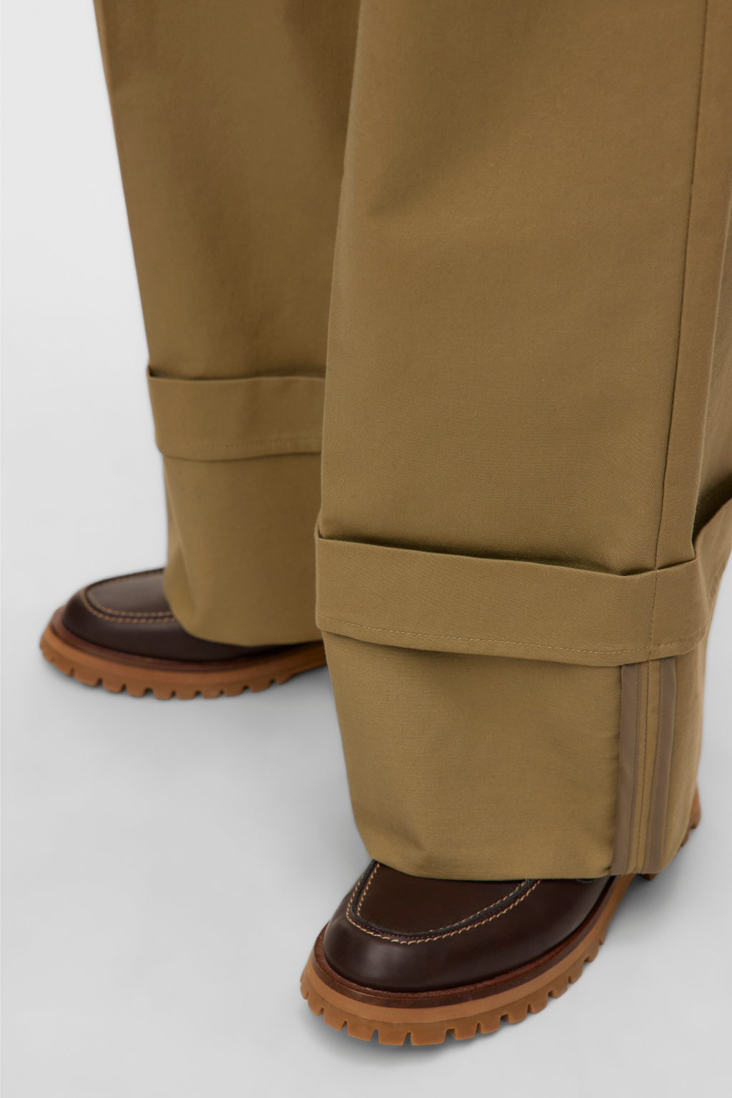 Kora leveä taita Pants - merenneito