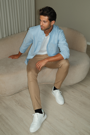 The Original Performance Oxford -paita ™ tali - Cashmere Blue (FS)